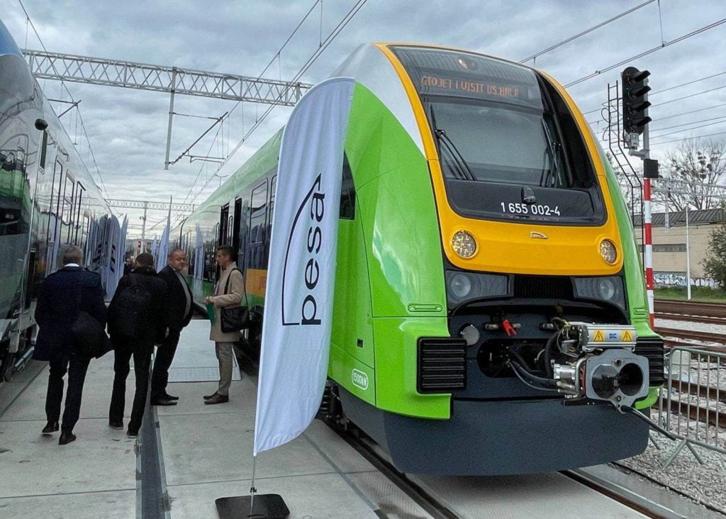 Na Trako odbyła się europejska premiera pociągu Pesy dla RegioJet