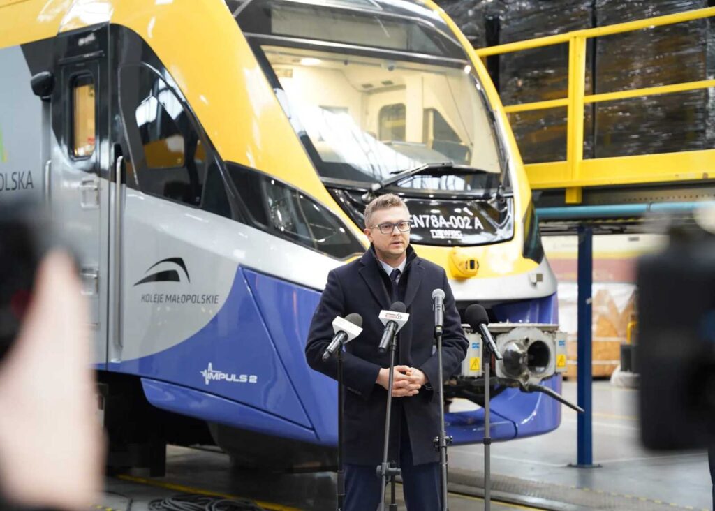 Newag dostarczył pociągi Impuls 2 do obsługi małopolskich tras