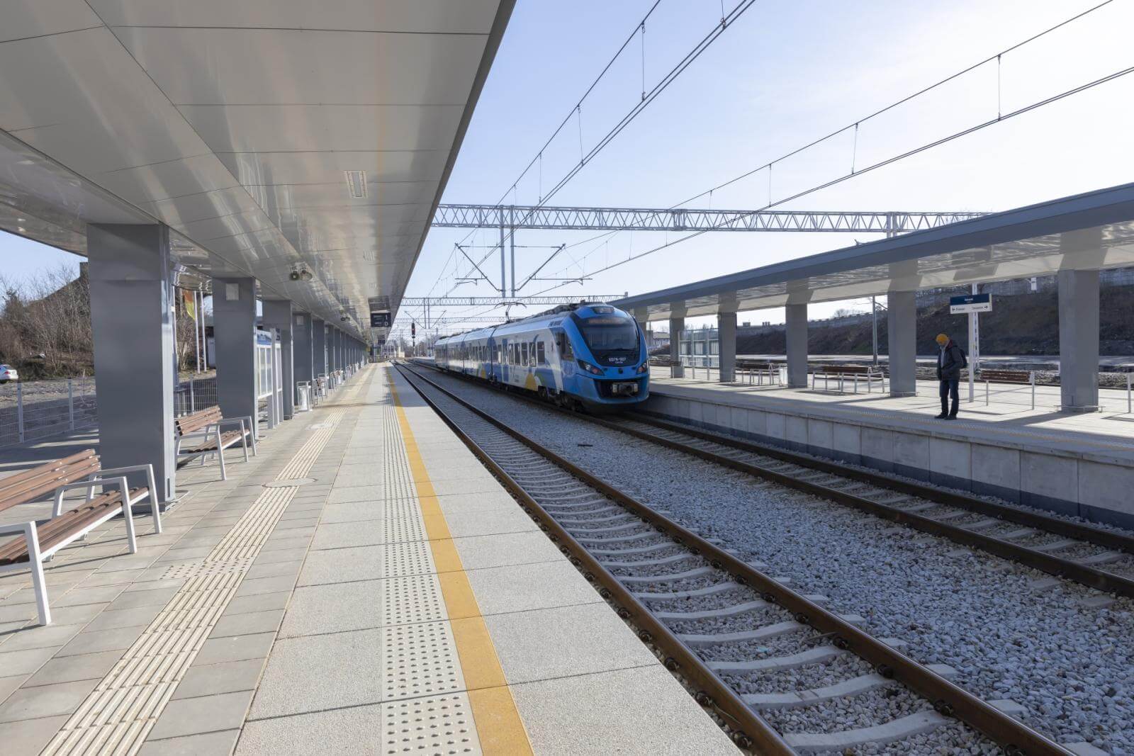 Nowe perony pomiędzy Poznaniem a Szczecinem zapewniają wygodniejsze podróże pociągami