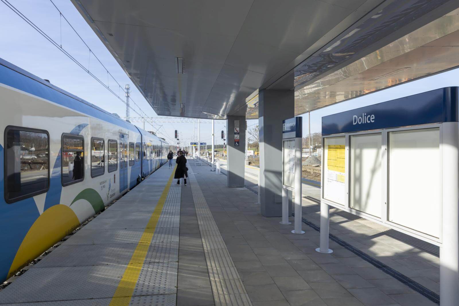 Nowe perony pomiędzy Poznaniem a Szczecinem zapewniają wygodniejsze podróże pociągami