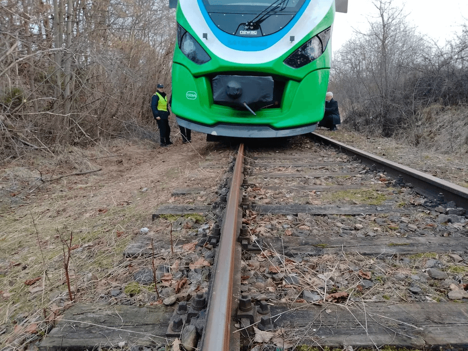 Podkarpacie Wykolejenie pociągu, który przewoził uchodźców z Ukrainy1