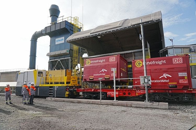 ArcelorMittal i DB Cargo wprowadzają nowy, przyjazny środowisku system rozładunkowy