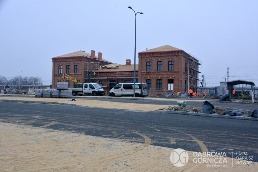 Trwa przebudowa dworca kolejowego w Dąbrowie Górniczej 