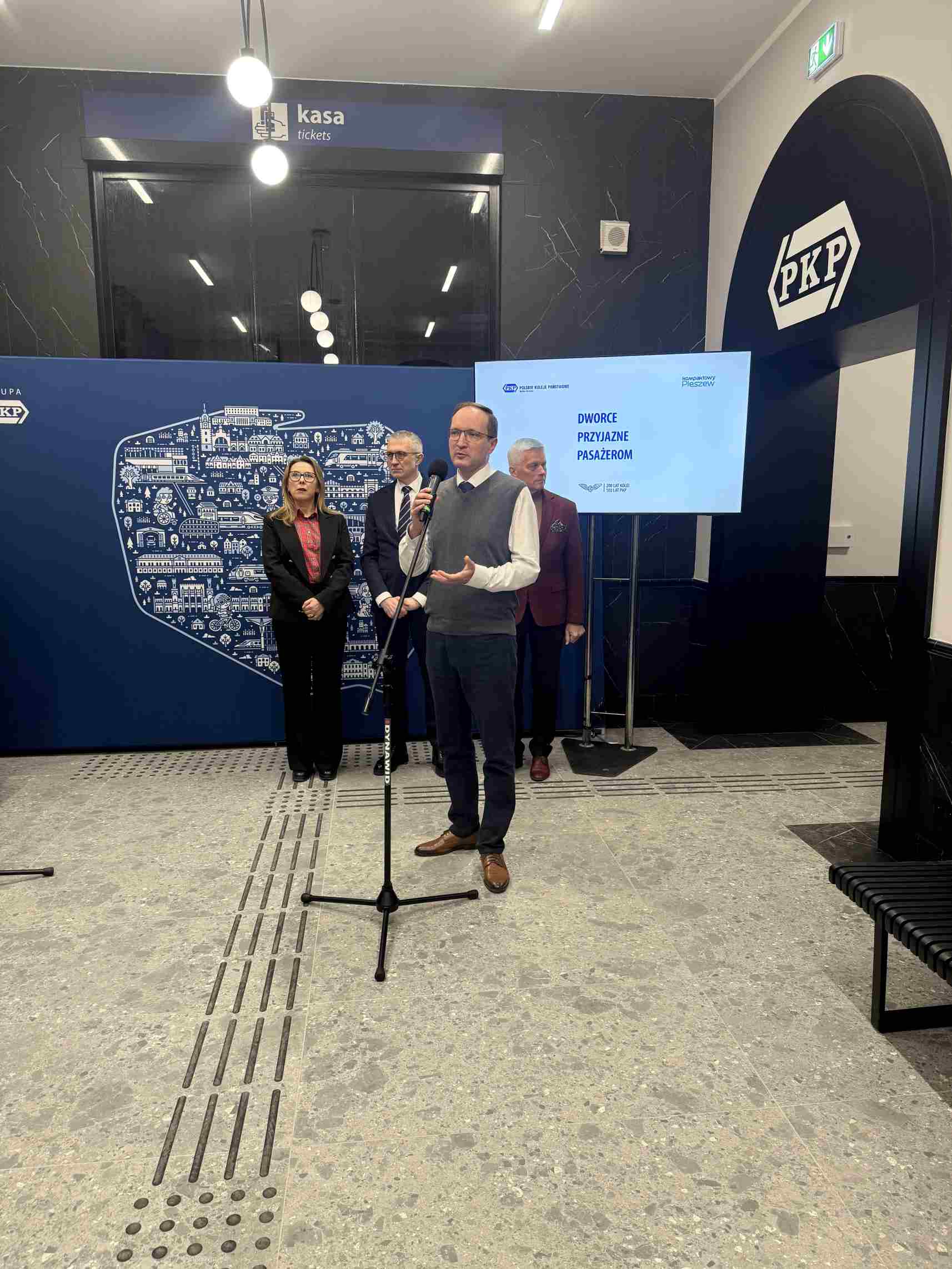 Pleszewski dworzec po przebudowie