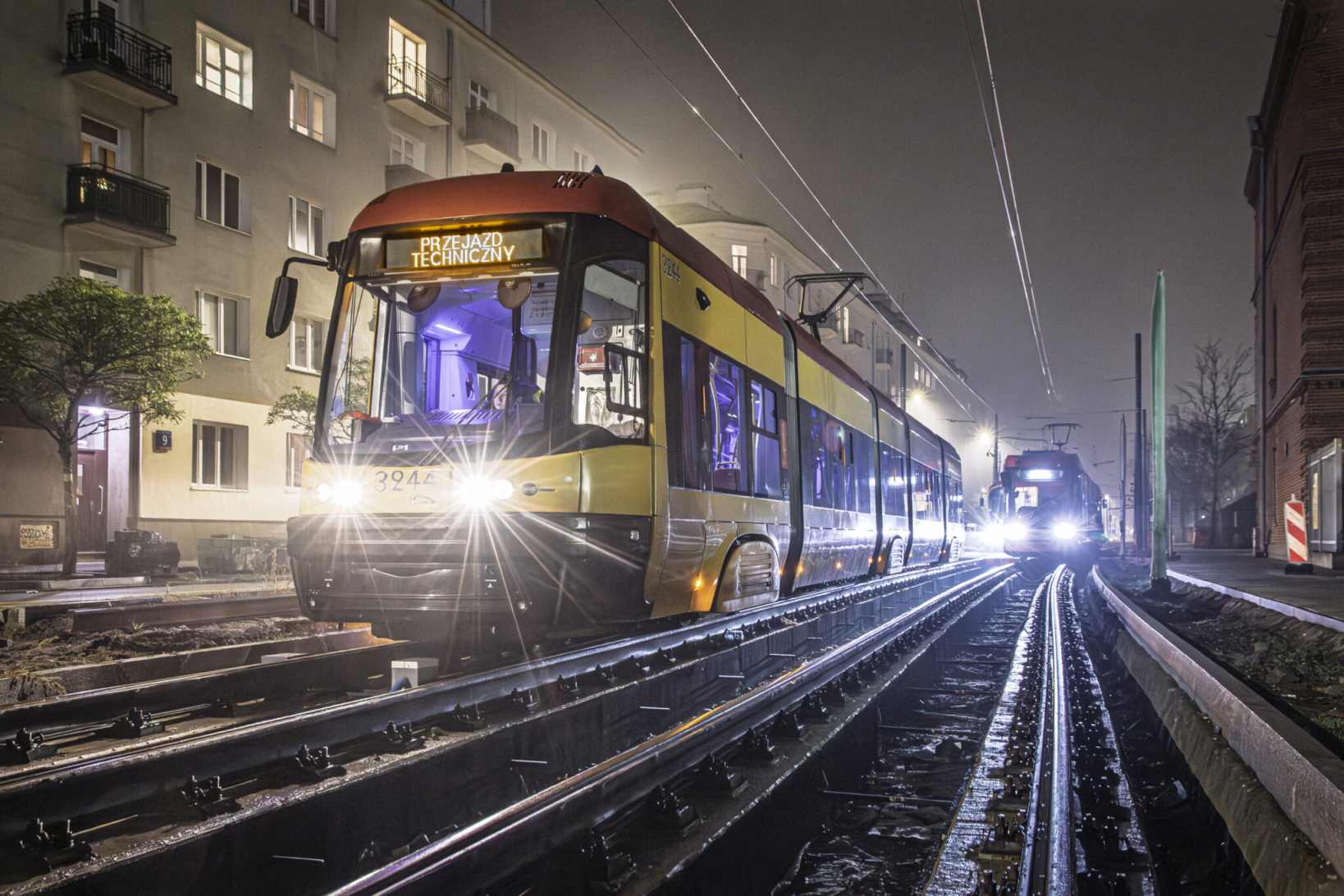 Warszawa: Tramwaj techniczny na Rakowieckiej – pierwszy od 58 lat