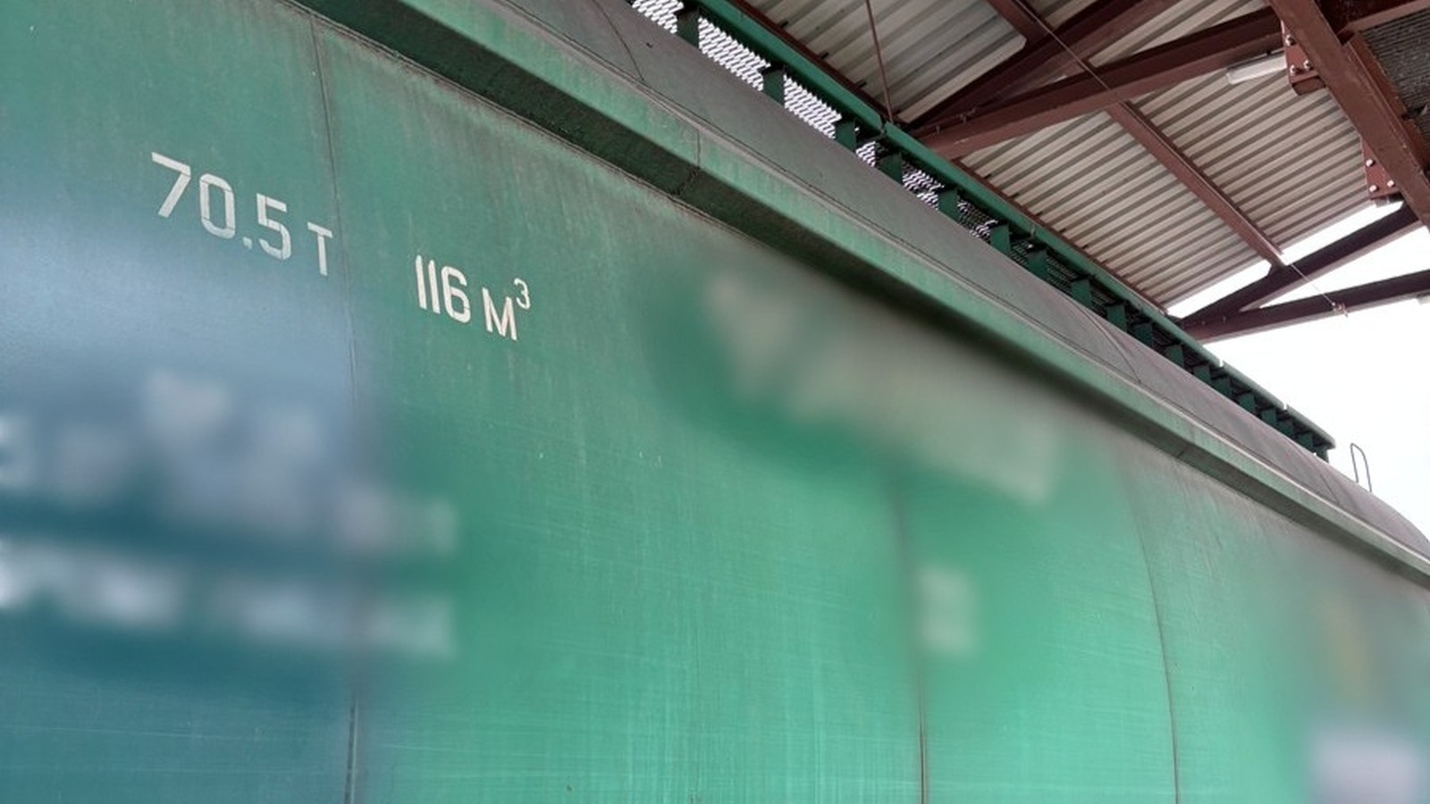 Dorohusk: Pociąg z ponad 280 t zepsutej śruty zawrócony na Ukrainę