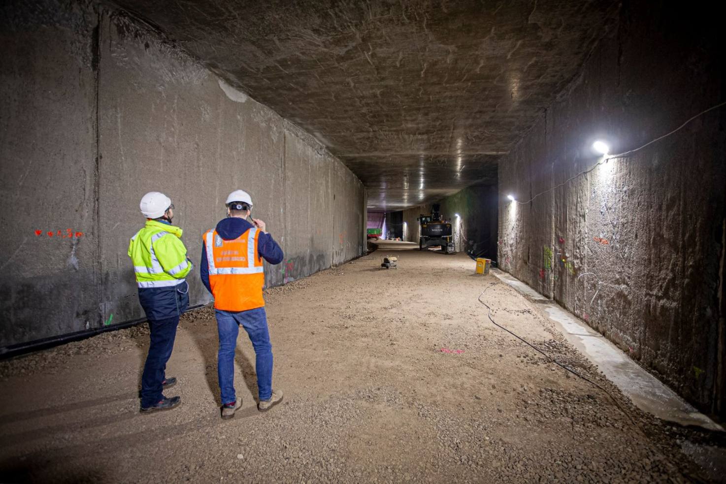Trwa budowa pierwszego warszawskiego tunelu tramwajowego