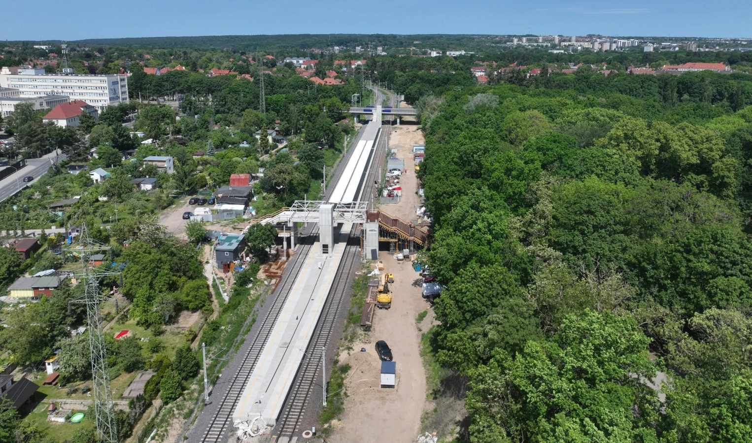 Trwa budowa Szczecińskiej Kolei Metropolitalnej