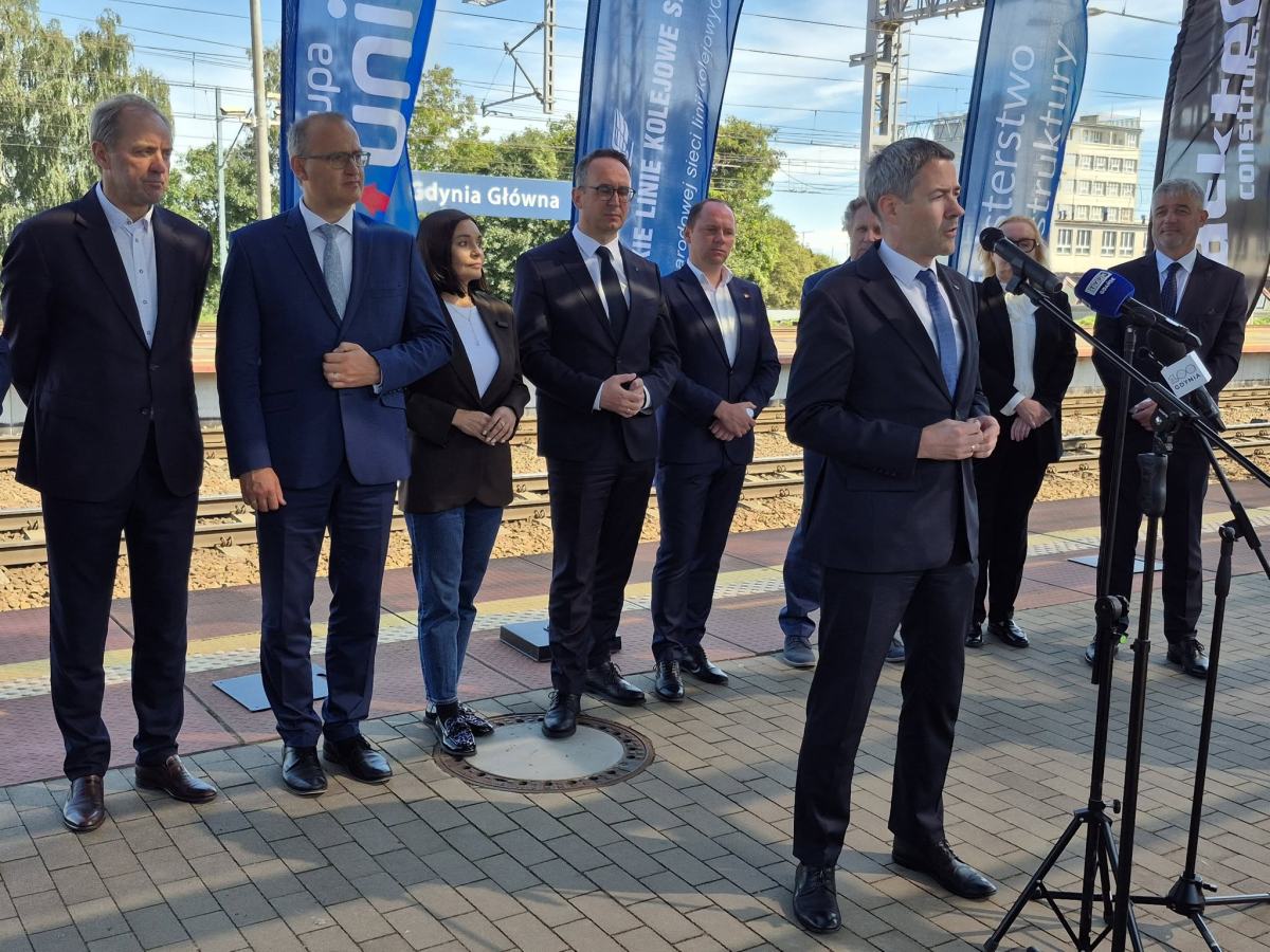 Modernizacja trasy Gdańsk Osowa – Gdynia Główna za 1 mld zł – Unibep i Track Tec Construction z kontraktem