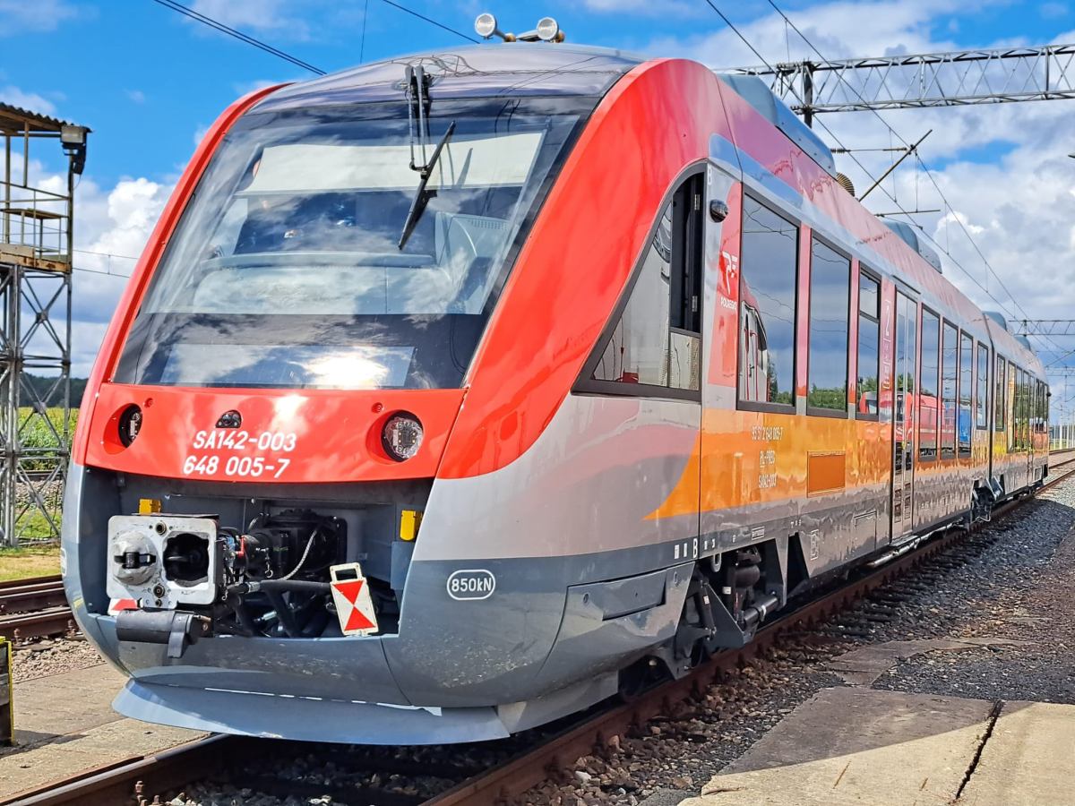 POLREGIO: Pierwszy LINT41 już po testach