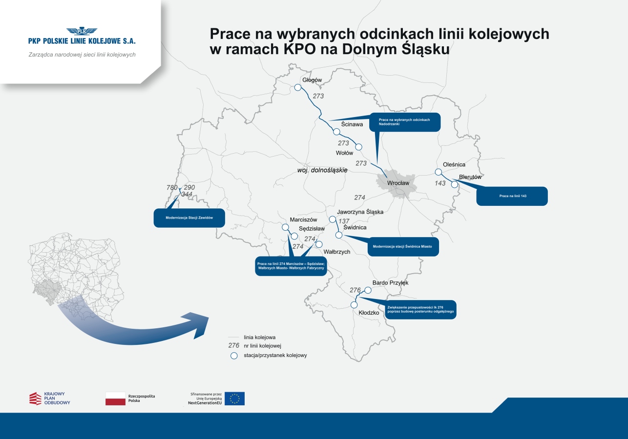 Pociągiem z Kłodzka do Wrocławia w 56 minut
