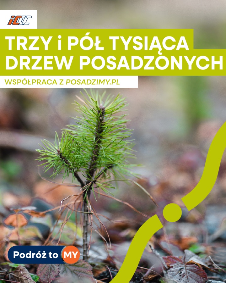 PKP Intercity wspiera ochronę środowiska i bioróżnorodność