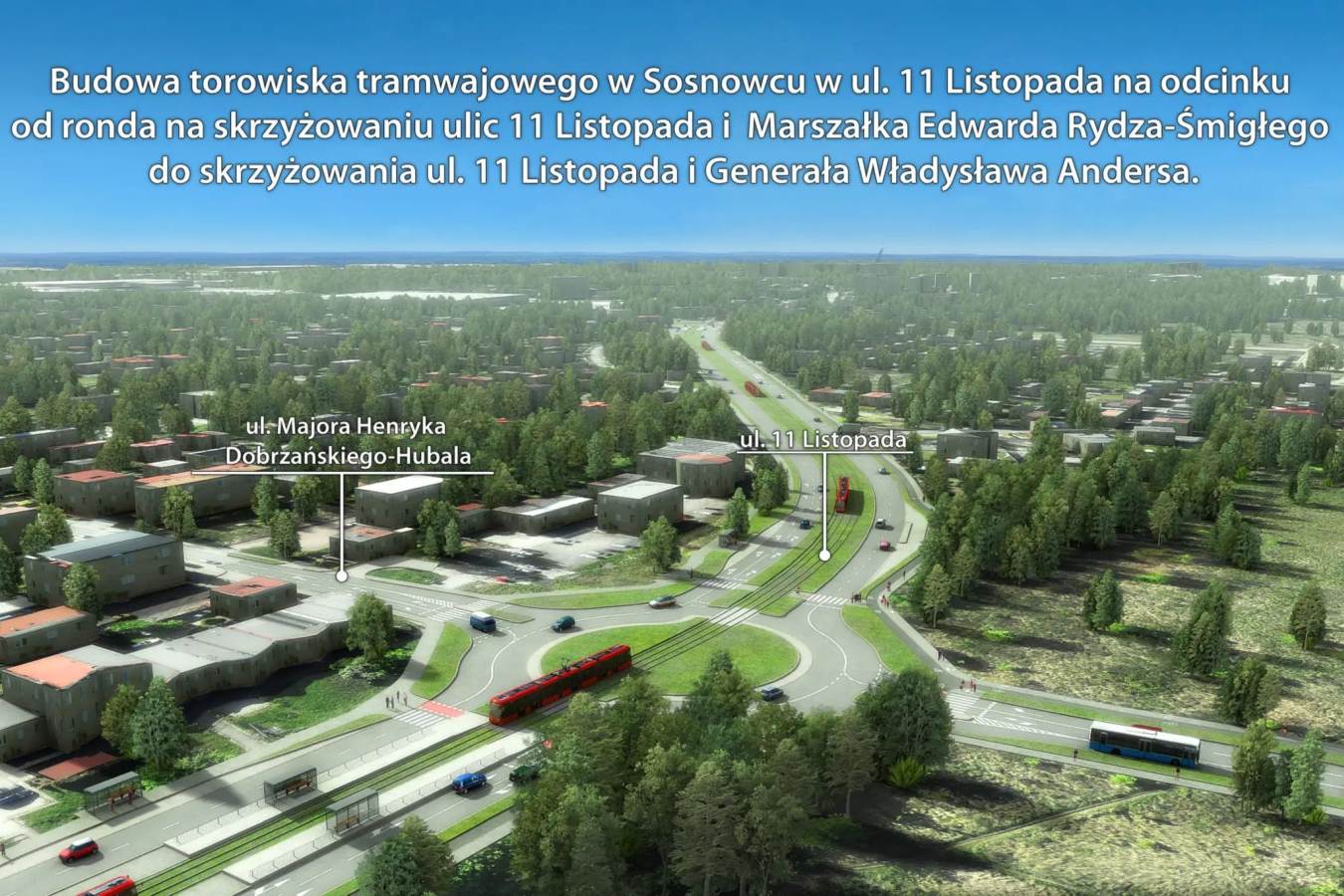 Tramwaje Śląskie ogłosiły przetarg na domknięcie sosnowieckiego ringu